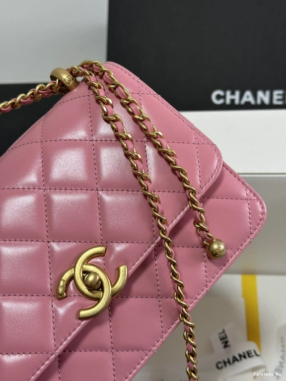 First Bag Ru - 12×19×8cm FLAP BAG CHANEL 0807
